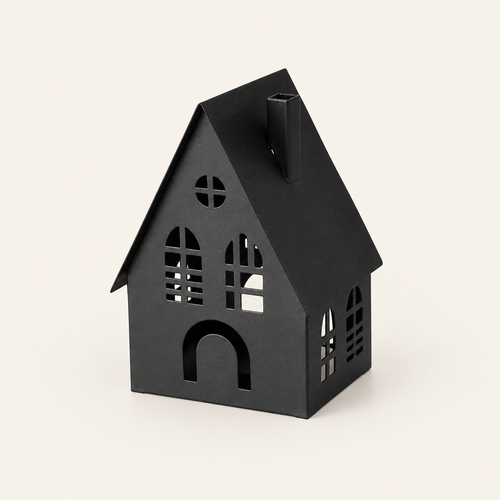 Black Chelsea house lantern
